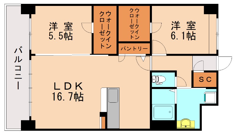部屋写真