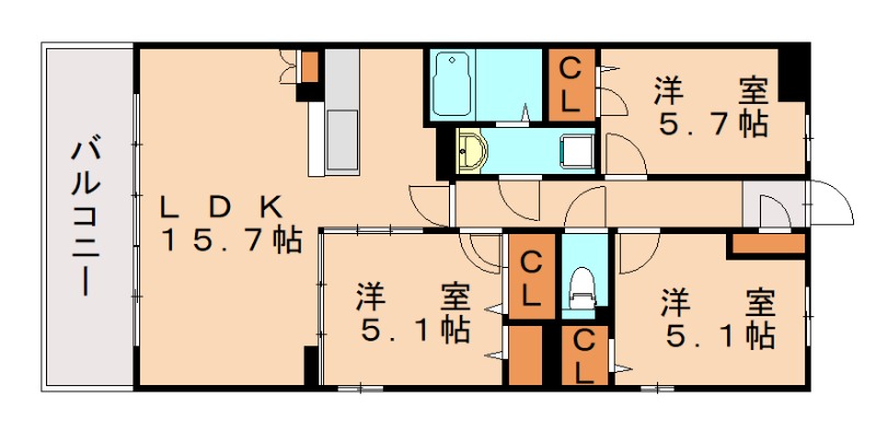 部屋写真