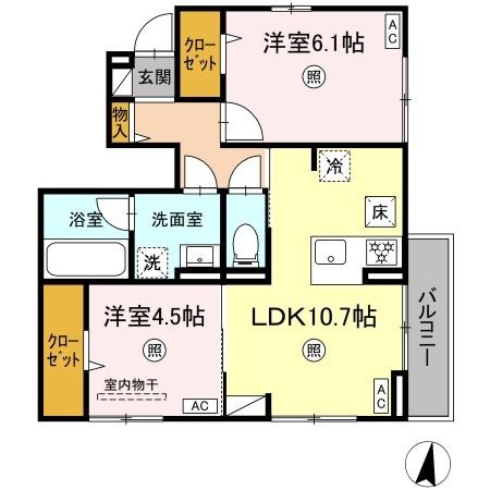 部屋写真