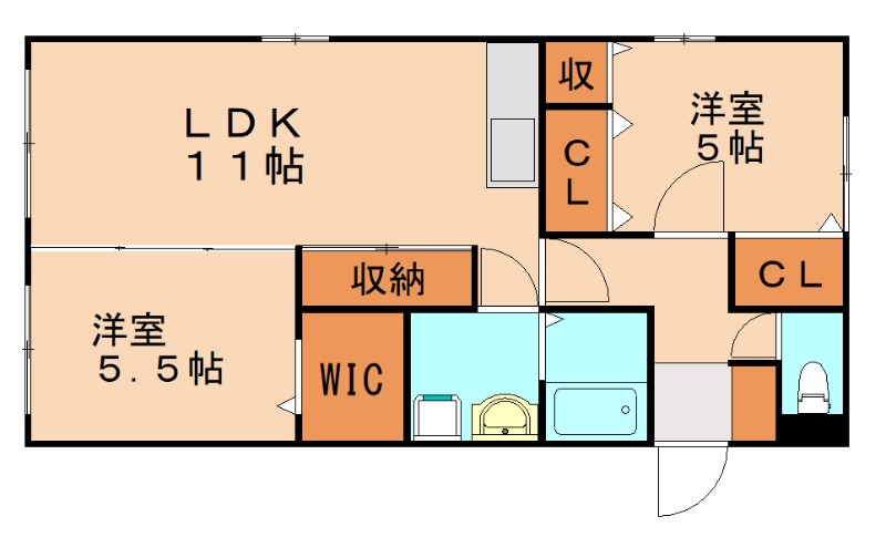 部屋写真
