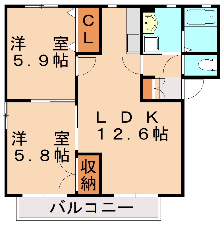 部屋写真