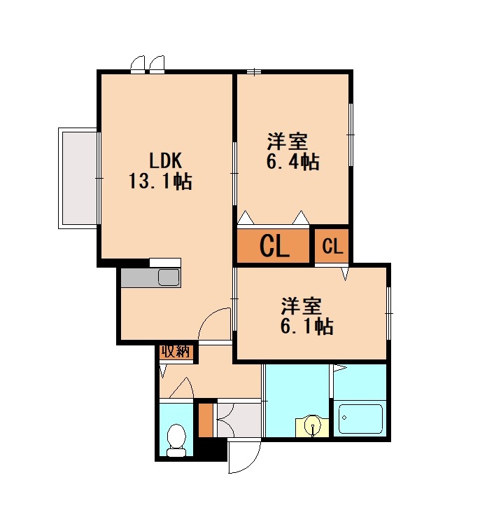 部屋写真