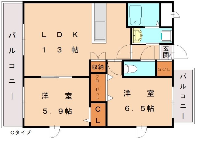 部屋写真