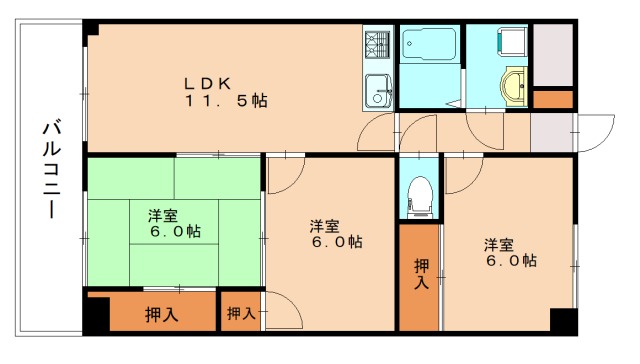 部屋写真