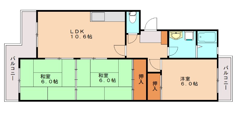 部屋写真