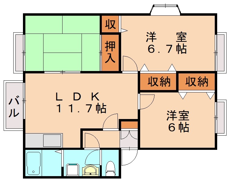 部屋写真