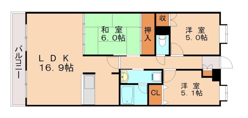 部屋写真