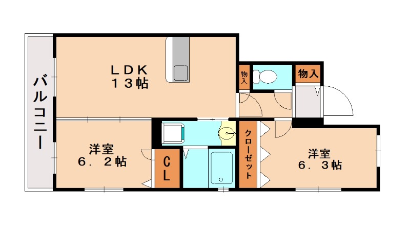部屋写真