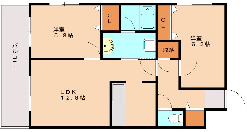 部屋写真