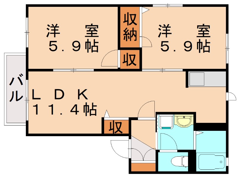 部屋写真