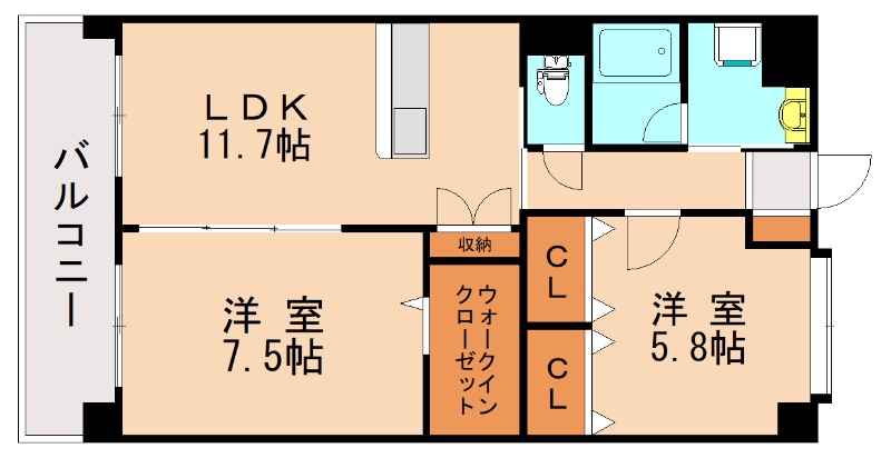 部屋写真
