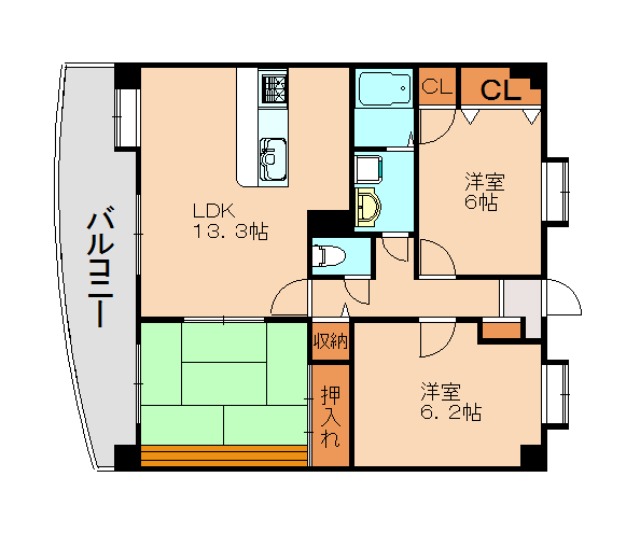 部屋写真