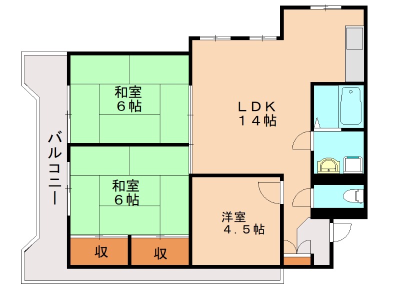 部屋写真