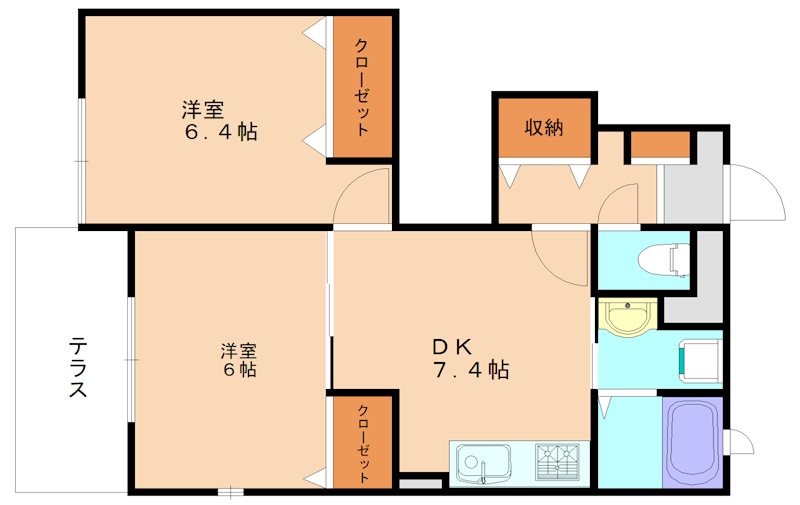 部屋写真