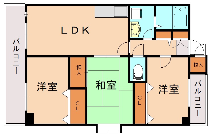 部屋写真