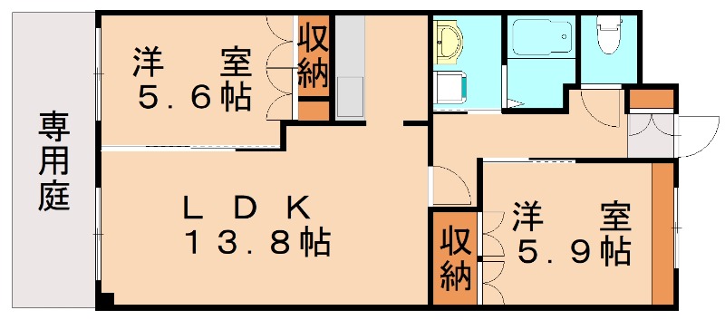 部屋写真