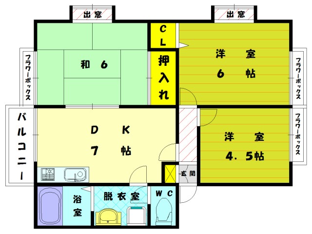 部屋写真