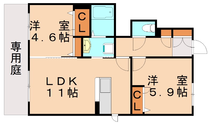 部屋写真