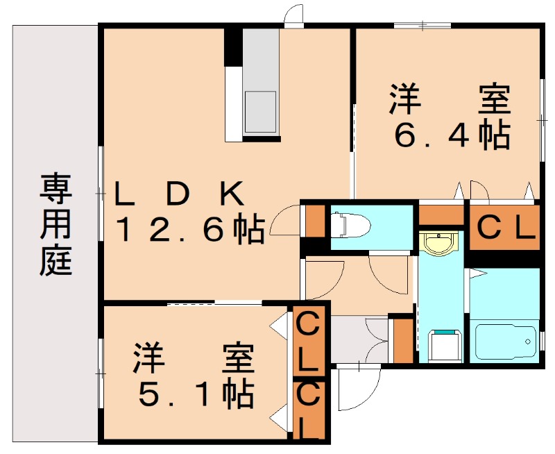 部屋写真