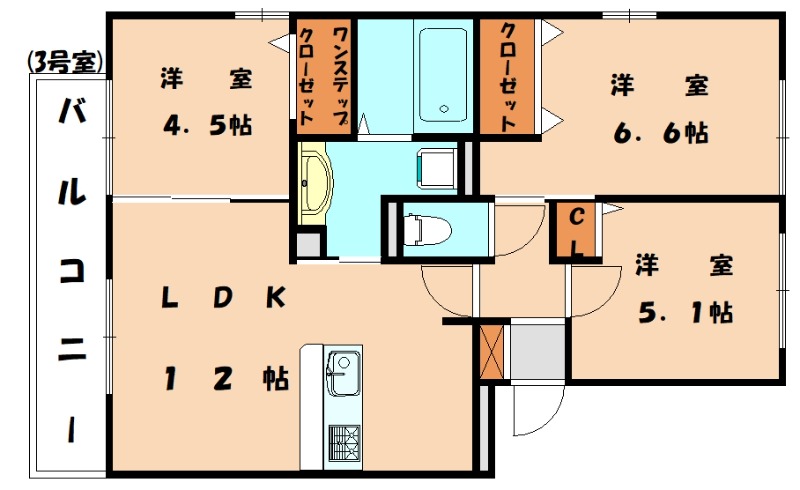 部屋写真