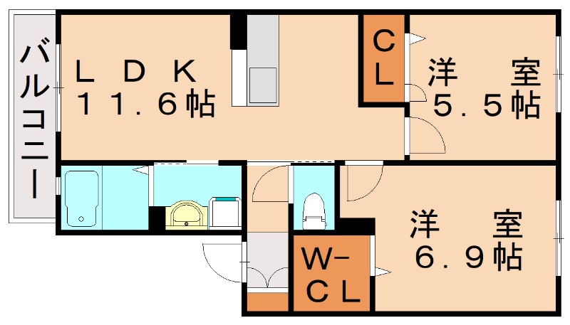 部屋写真