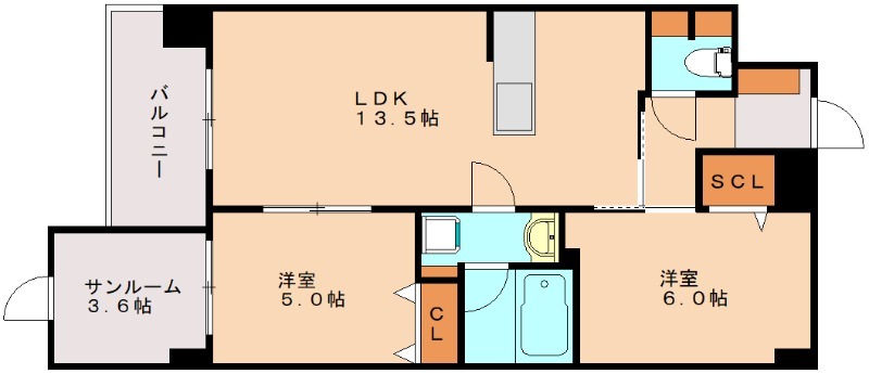 部屋写真