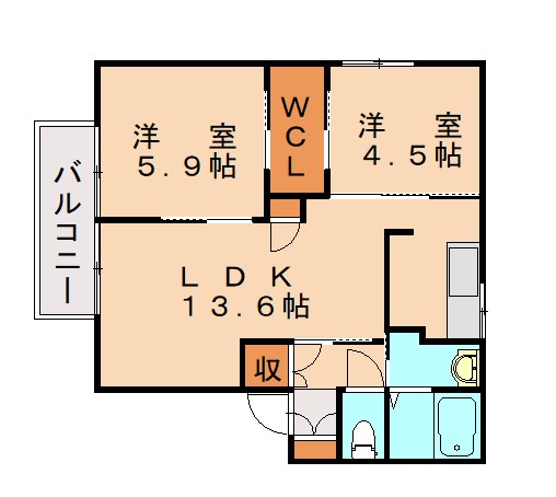 部屋写真
