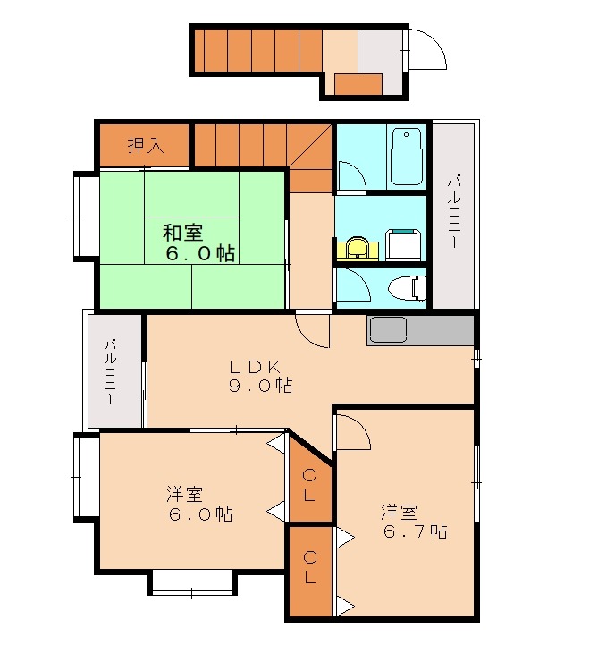 部屋写真