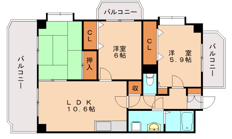 部屋写真