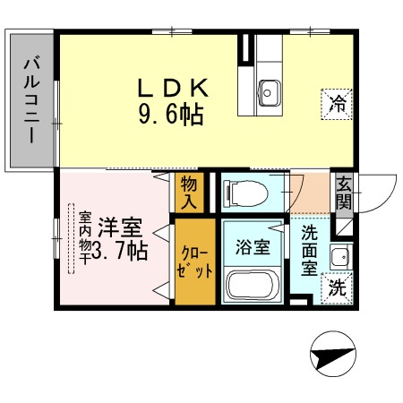 部屋写真