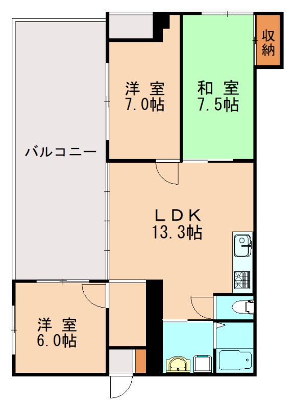 部屋写真