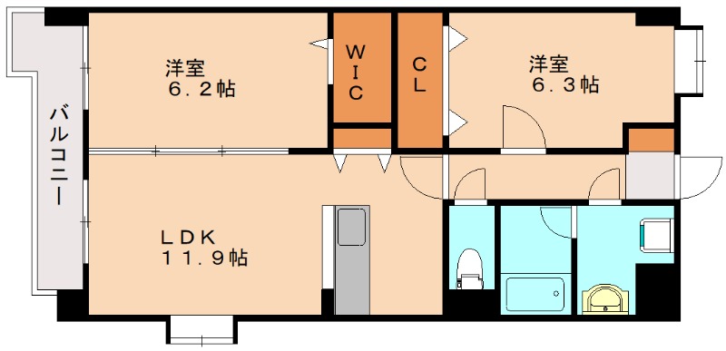 部屋写真