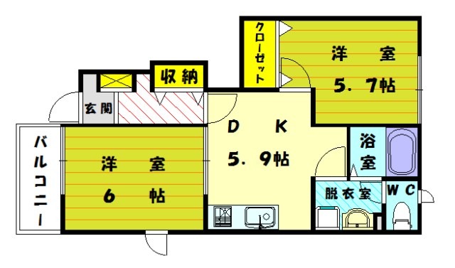部屋写真