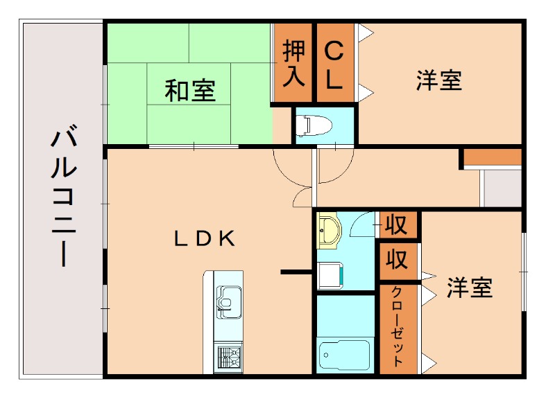 部屋写真