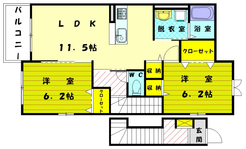 部屋写真