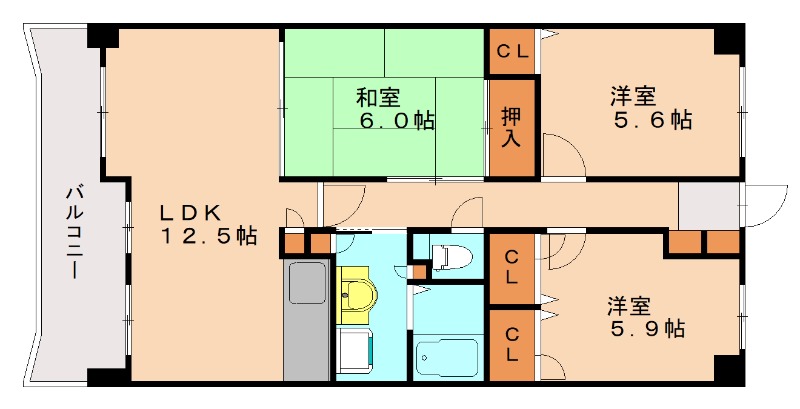 部屋写真