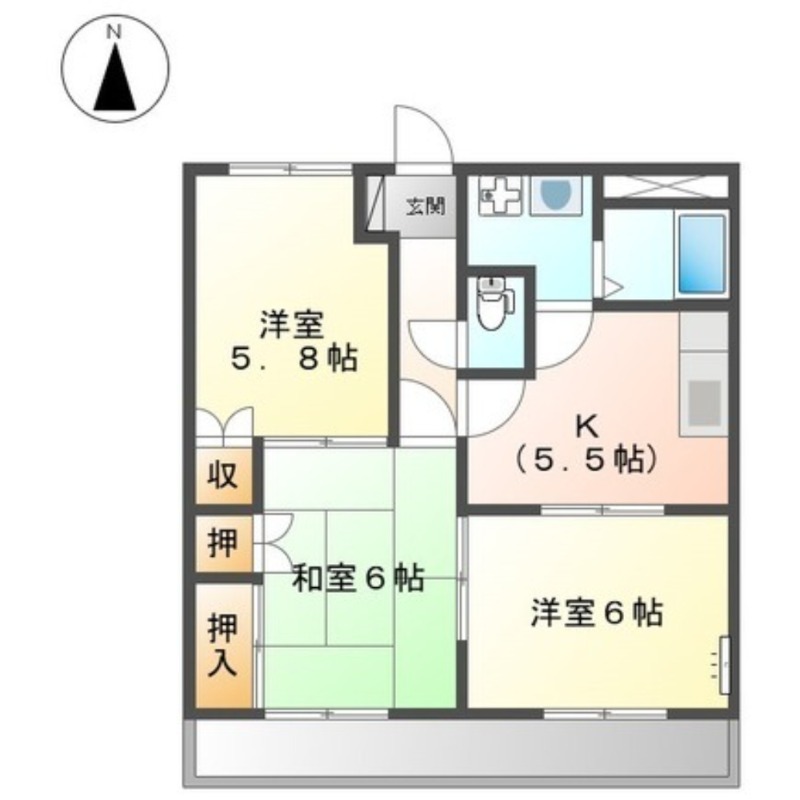部屋写真