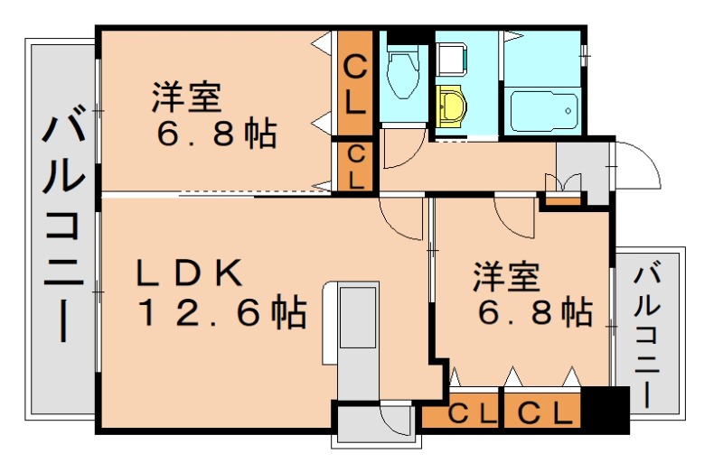 部屋写真