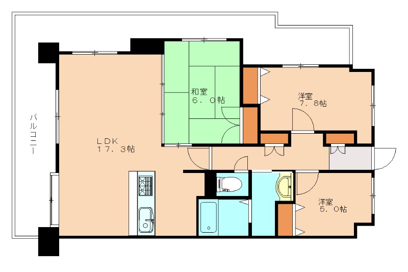 部屋写真