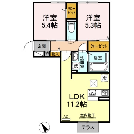 部屋写真