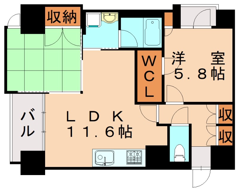 部屋写真