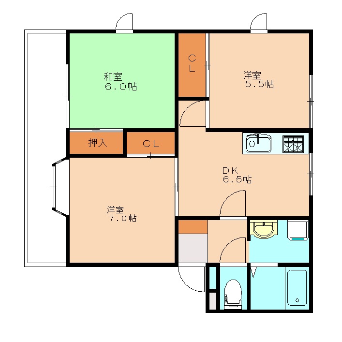 部屋写真