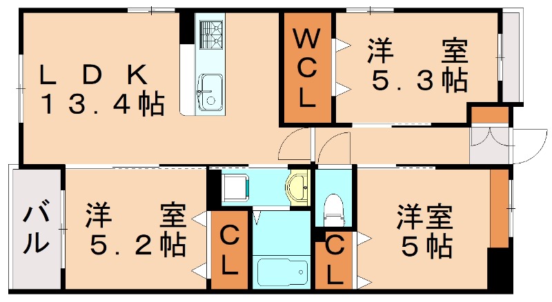 部屋写真