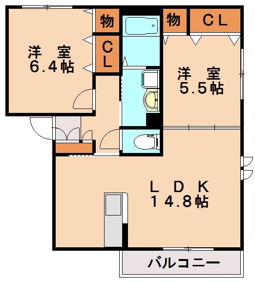 部屋写真