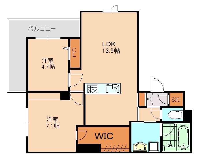 部屋写真