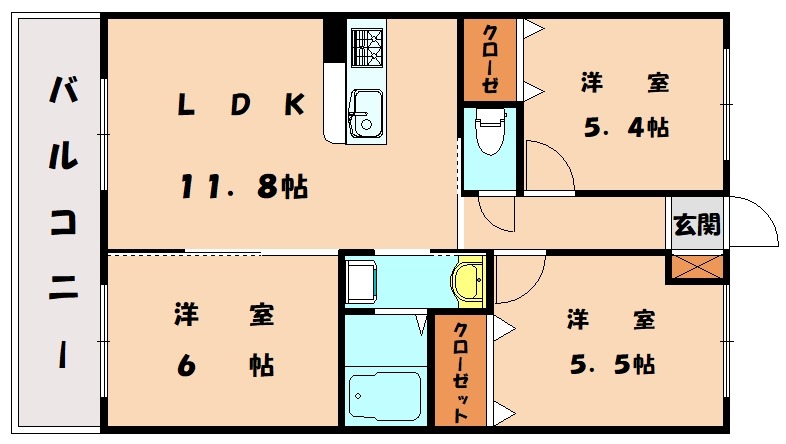 部屋写真