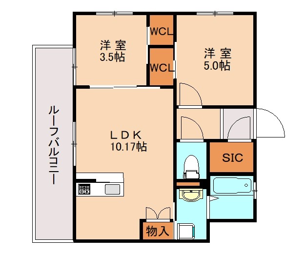 部屋写真