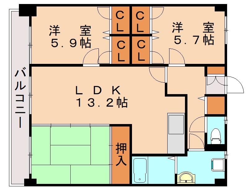 部屋写真