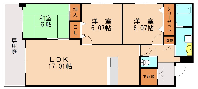 部屋写真
