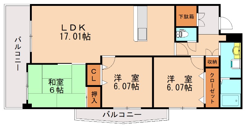 部屋写真